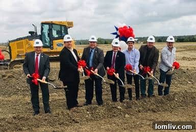 Dallas Rents Take a Monthly Dip, But Yearly Gains Persist 5 Mesquite city and development officials, including Mayor Stan Pickett and Centurion American CEO Mehrdad Moayedi, breaking ground with shovels at the Iron Horse Village site.