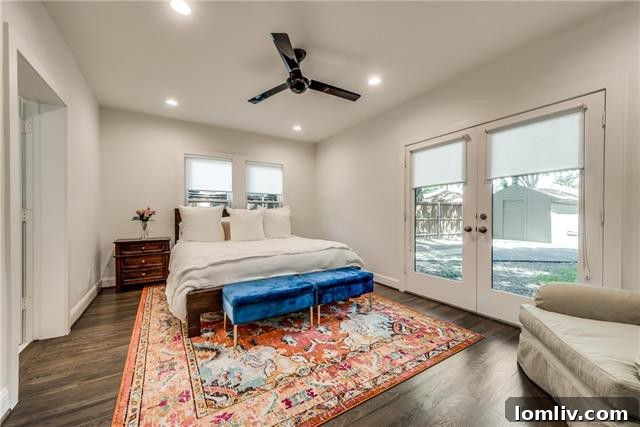 M Streets' 1926 Treasure: Where Vintage Charm Endures 8 Spa-Like Master Bathroom in Renovated Dallas Home