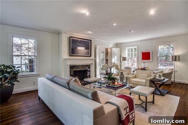 Elegant Entryway of Luxury Highland Park Home