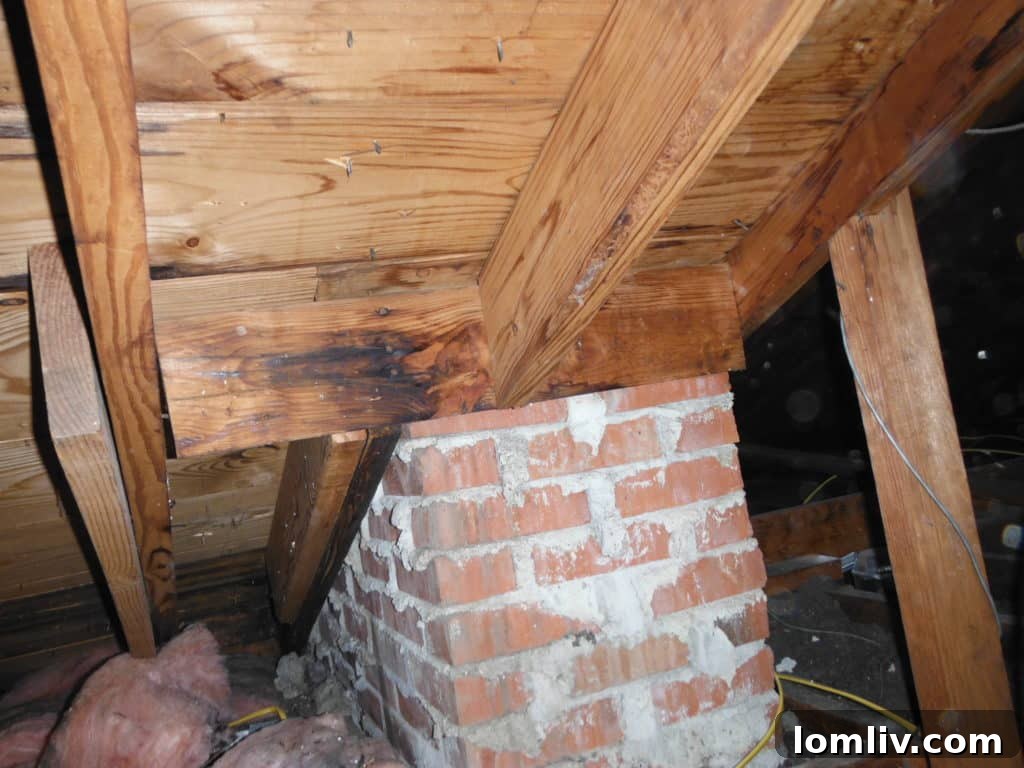 attic-wood-stain