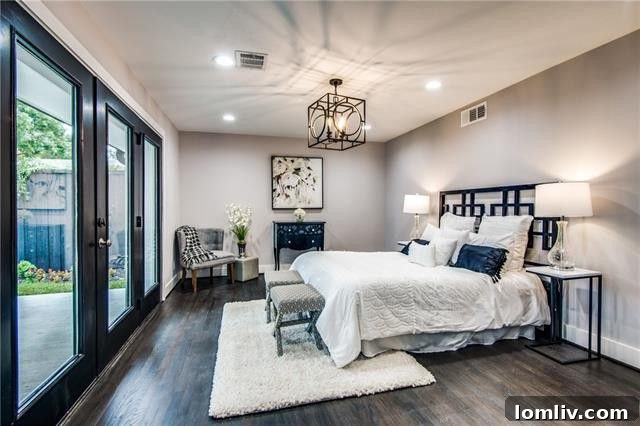 Spacious living area flowing into the dining room with ample natural light