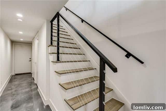 Modern Townhome Exterior on Euclid Avenue