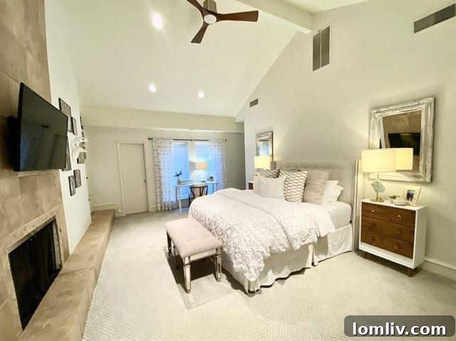 Viewside5 - Spacious Living Area with Fireplace