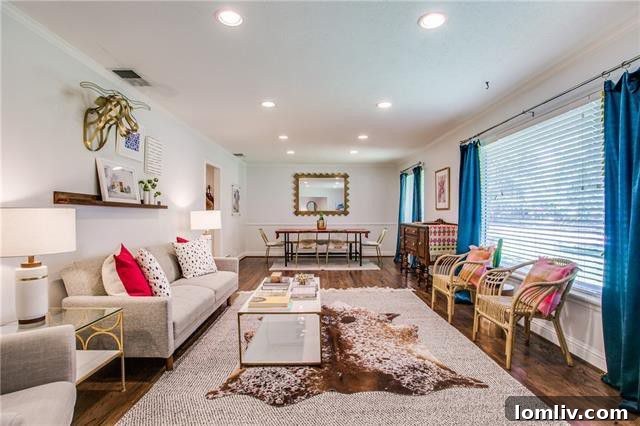 Bright and airy kitchen with subway tile backsplash, new cabinetry, and a cozy breakfast nook at 5215 Rexton Lane.