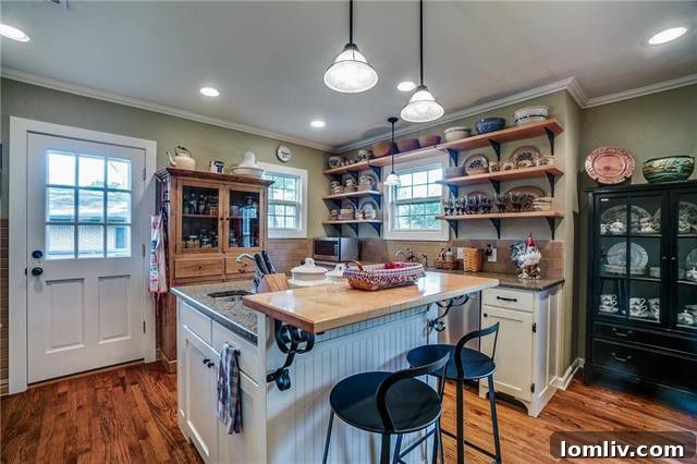 Inviting bedroom with warm wood accents and stylish hexagon tile floors in the master suite of 6664 Santa Anita Drive.