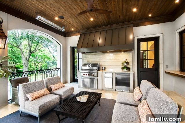 Customized closet interior in the Night Hawk residence, featuring bespoke storage solutions including cloth-lined drawers and angled mirrors for luxury and functionality.