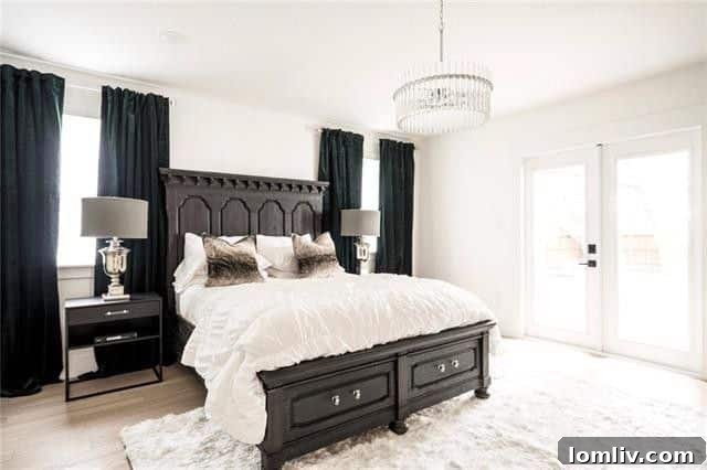 Modern interior design of Spring Creek luxury home