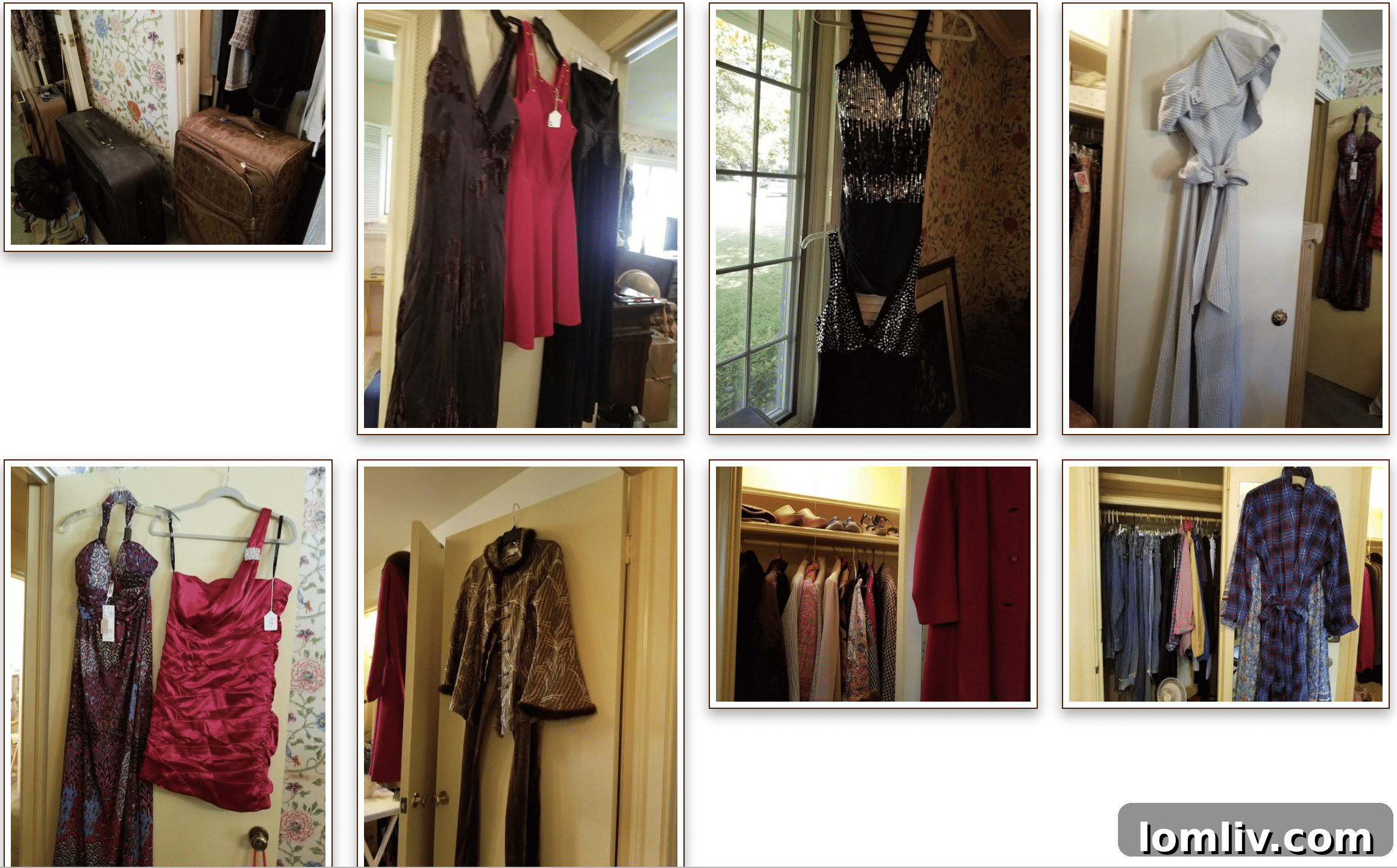 Various home decor items including lamps, art, and stylish accents on display.