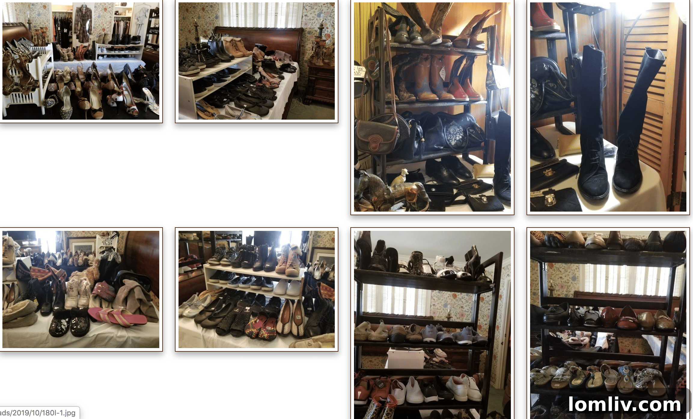 A showcase of unique jewelry pieces and small, intricate decorative items.