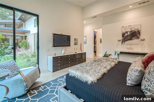 Marc Marion's Midcentury Masterpiece: A Green-Certified Builder's Home 7 Spa-like Master Bath Dual Shower