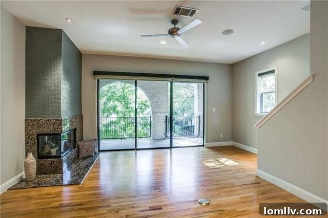 Gourmet kitchen with stainless steel appliances and breakfast bar