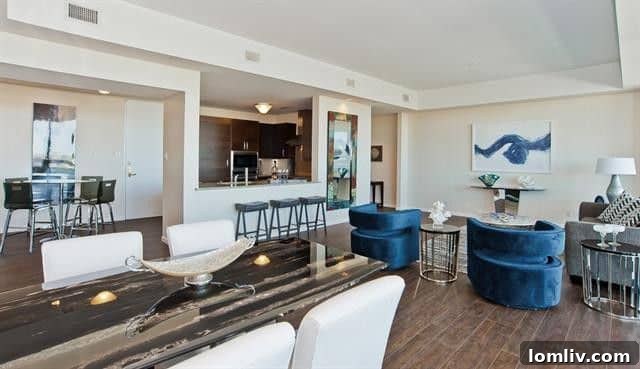 Centrum Tower Kitchen Dallas Condo