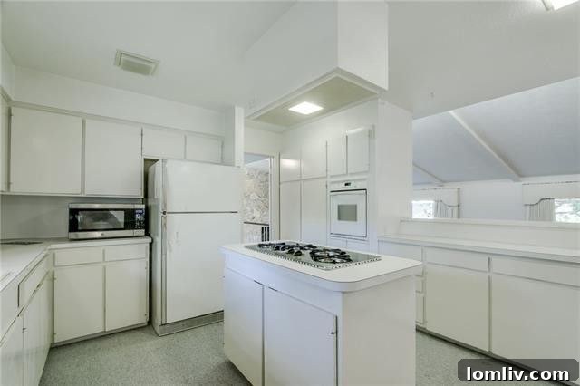 Spacious bedroom in a Richardson home, awaiting modern updates