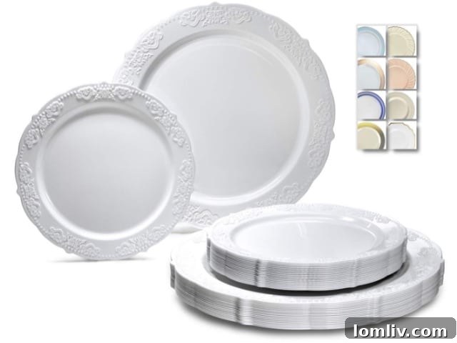 Disposable China-Look Plates