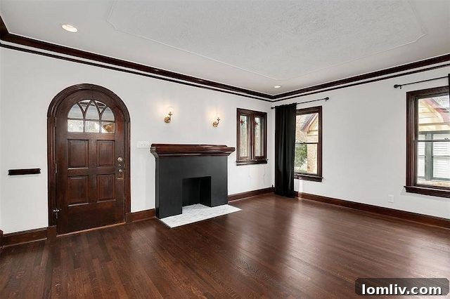 Stylish Kitchen with Black Cabinetry and Hex Tile Floor
