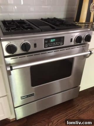 Jenn-Air Range, a high-end appliance salvaged from a DFW pre-demolition sale, promoting reuse and affordability.