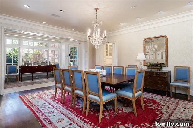 Hal Thomson Tudor Masterpiece: A Landmark Listing 5 4209 Bordeaux - Rear Facade and Garden View