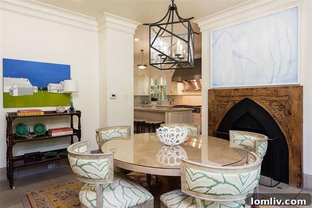 Hal Thomson Tudor Masterpiece: A Landmark Listing 7 4209 Bordeaux - Inviting Patio and Outdoor Living Space