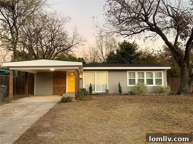 Charming Dallas Cottage Exterior - 10430 Sylvia Drive