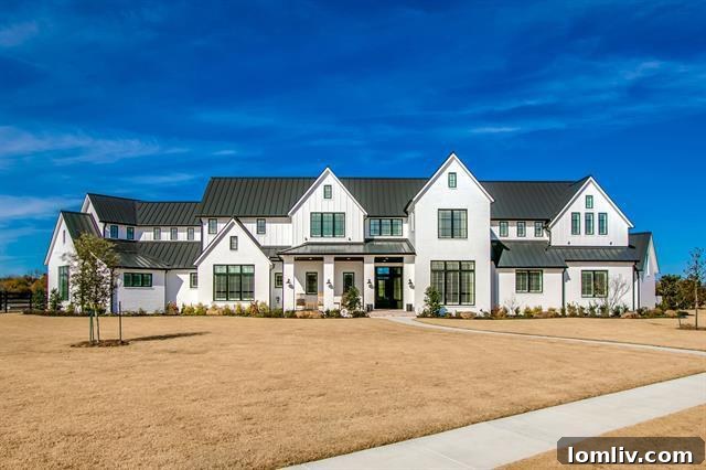 Stunning Heath Modern Farmhouse Exterior