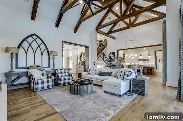 Spacious Heath Modern Farmhouse Interior Design