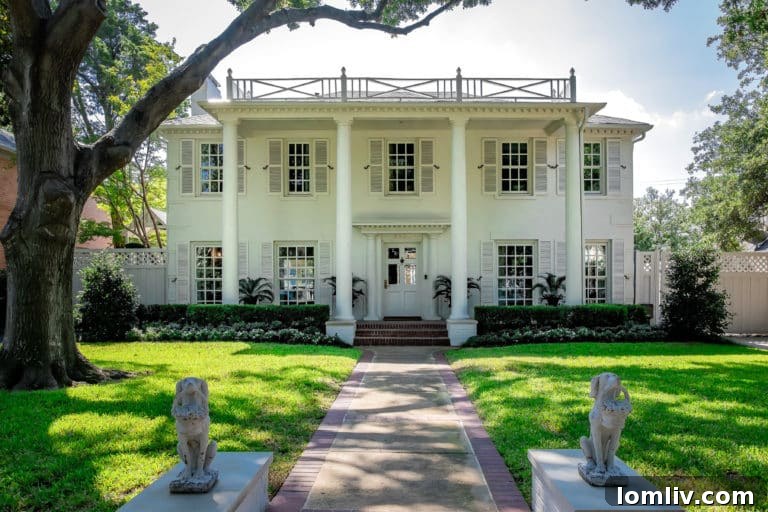Elegant Greek Revival Home in Highland Park
