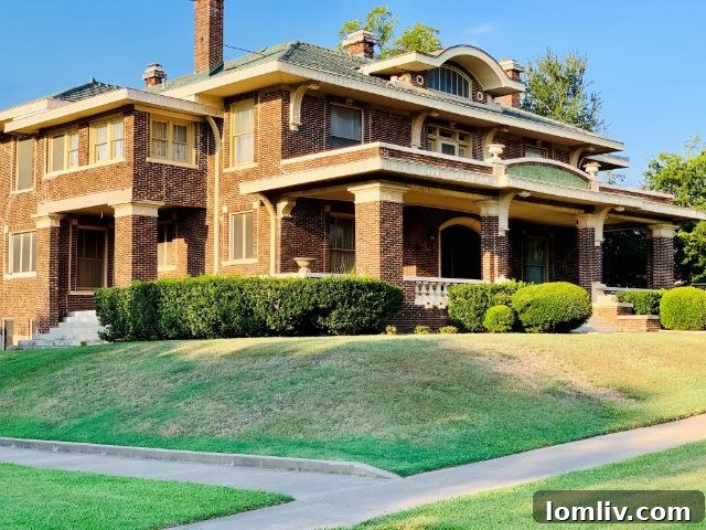 Historic Ryan Place Residence Decorated for Christmas
