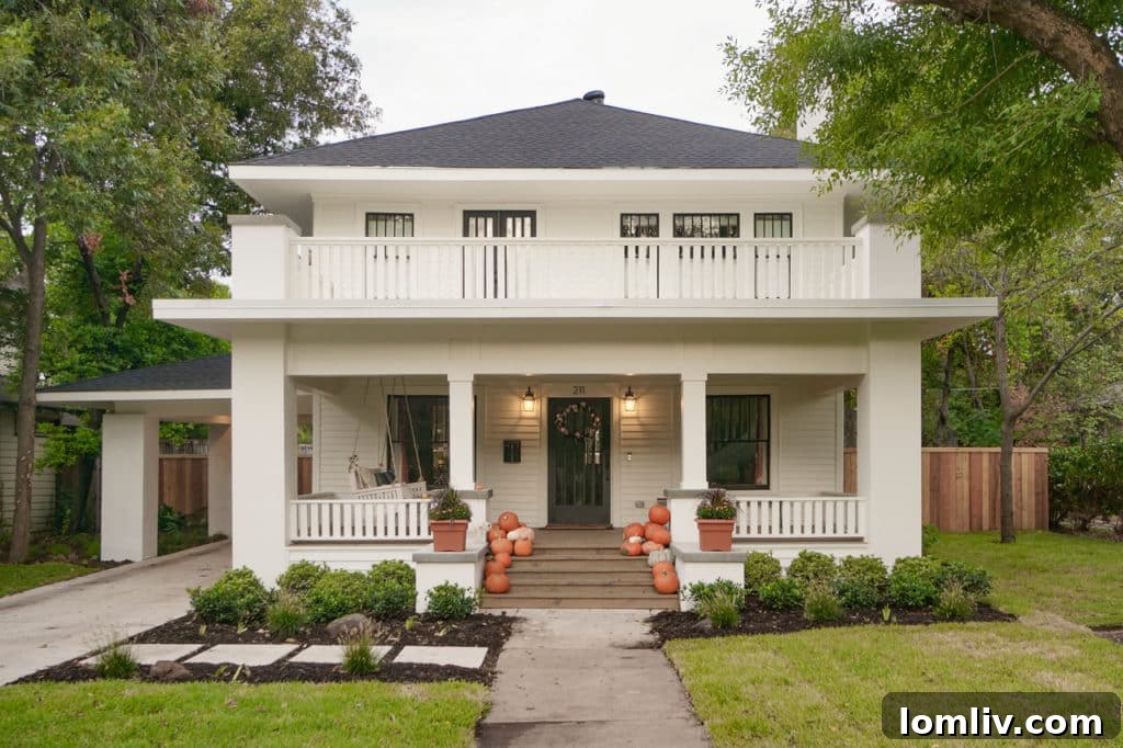 Winnetka Heights Holiday Home Tour House on N. Rosemont Avenue