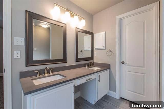 A spacious bedroom featuring vaulted ceilings and fresh carpeting, offering a tranquil retreat.