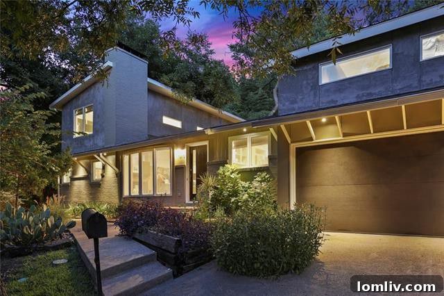 Kessler Parkway's Zen Haven: Architect-Crafted and Exceptionally Priced 9 Stunning Curb Appeal of 1910 Kessler Parkway Dallas