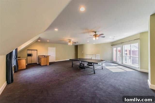 Luxury Home Exterior with Landscaping in Gated Community