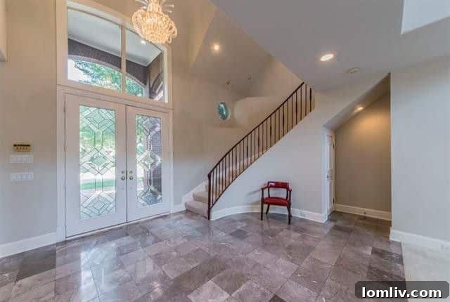 Luxurious Master Bedroom with Large Windows and Natural Light