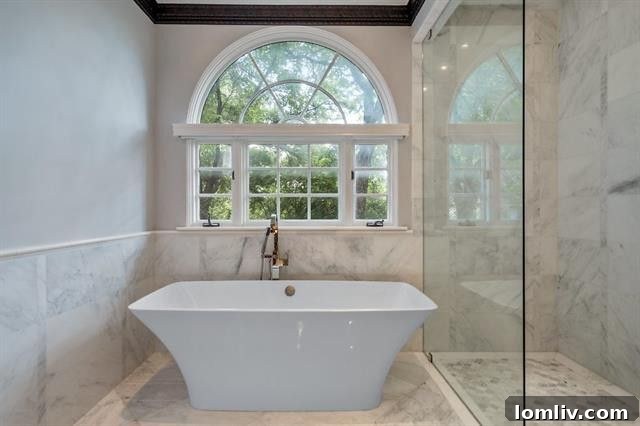 Fort Worth English Country Estate: An Unequaled Opportunity 11 Elegant Home Office with Built-in Shelves