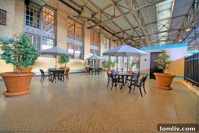 The stunning facade of the Texas & Pacific Lofts, a prime example of adaptive reuse in Fort Worth's vibrant urban landscape, located at 221 W. Lancaster Ave.