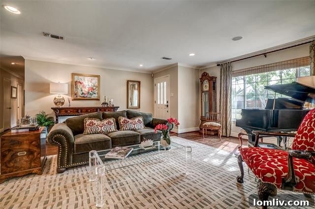 Kessler Park Living Room