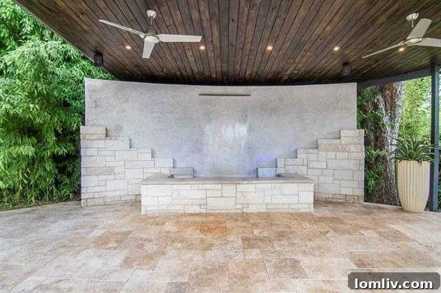 Resort-Style Pool and Outdoor Entertainment Area