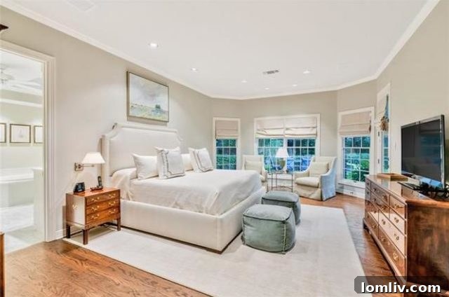 Master Bathroom with Carrara Marble