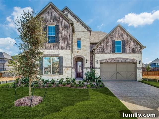 Frisco New Home: 16344 Barton Creek
