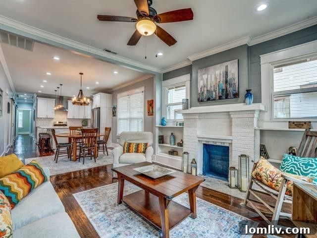 Exquisite North Oak Cliff Craftsman Seeks New Owner 4 Bright and Spacious Living Area in North Oak Cliff Home