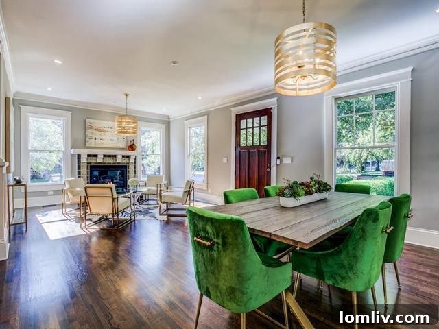 Interior shot of the Sears Modern Home before renovation, revealing clutter and disrepair
