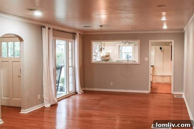 Interior living space at 303 Williams Street, Rockwall