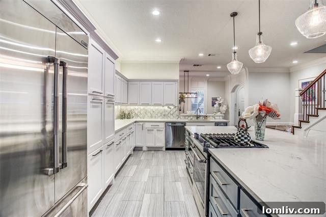 Luxurious Master Bathroom with Slipper Tub and Elegant Finishes