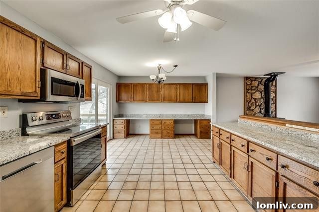 Spacious living room with contemporary decor on the main level