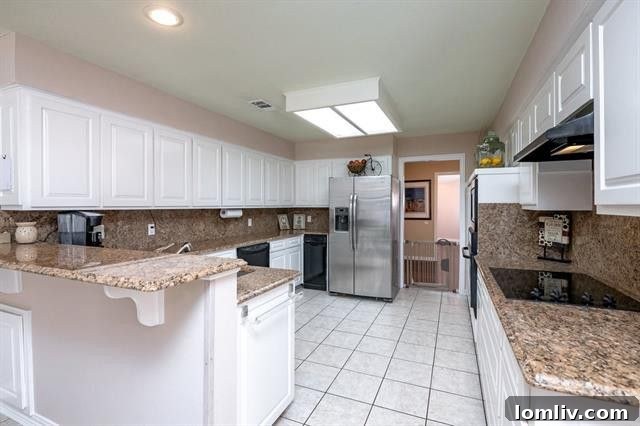Dining area connected to the living space with natural light