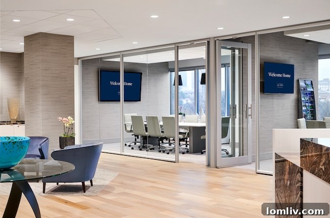 Briggs Freeman Sotheby's Unveils Stunning New Offices on Turtle Creek 6 BFSIR office lounge area