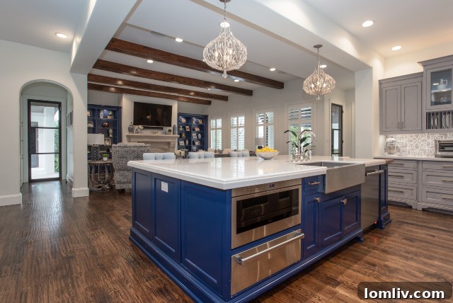 Modern Kitchen Design at 4000 Monticello Drive - No more faux finishes or dated granite
