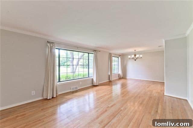 Lakewood Heights Premium Picks or Savvy Steals 9 Spacious Living Room with Vaulted Ceiling - Monticello Ave Home