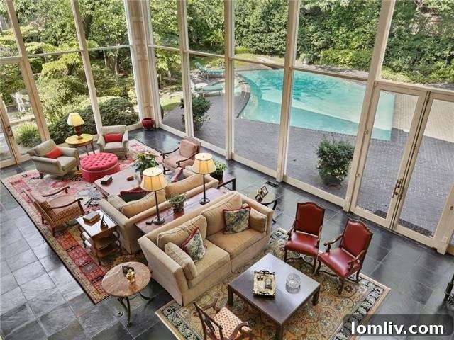 Distinctive facade of 5251 Ravine Drive