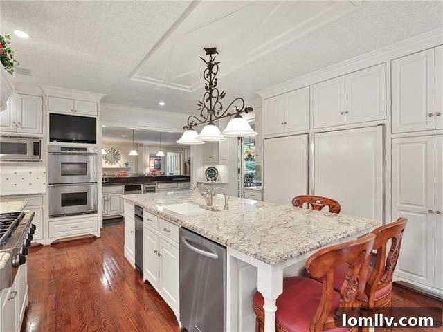 Spacious living area with modern touches