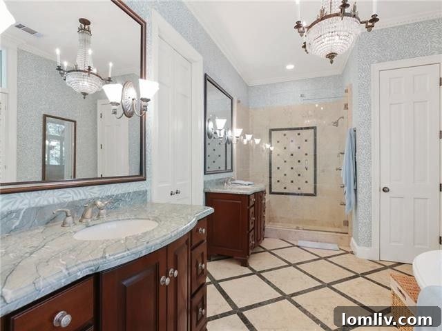 Luxurious bathroom detail